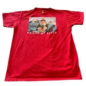 Elf “Raised By Elves”‎ unisex short sleeved t-shirt